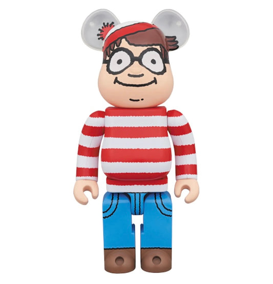 Bearbrick Wally 400% Red/White