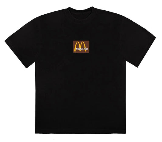 Travis Scott x McDonald's Sesame II T-shirt Black/Brown