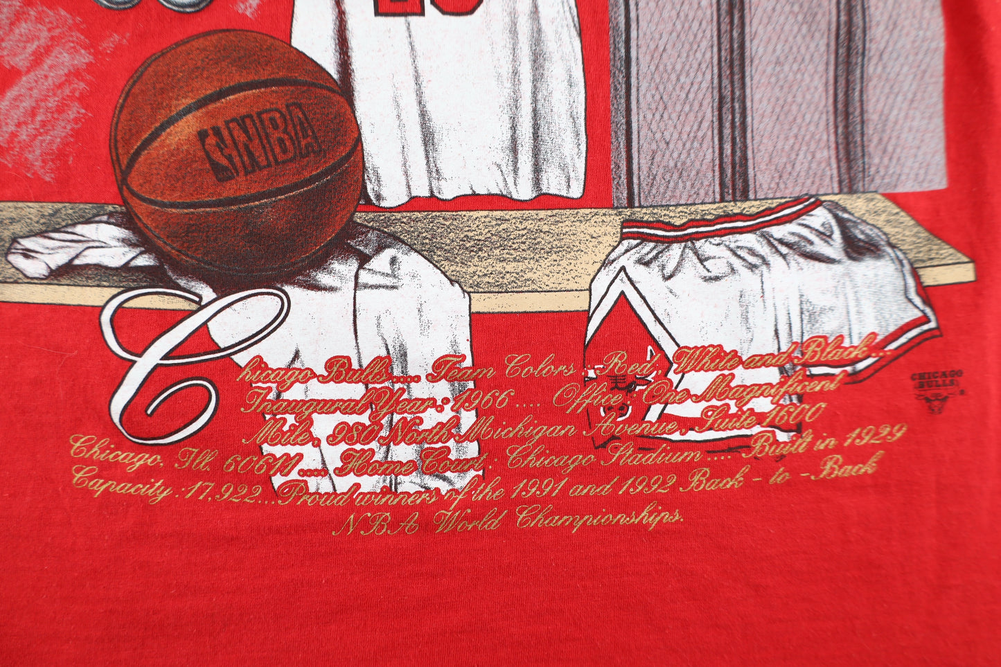 Chicago Bulls NBA Vintage T-Paita