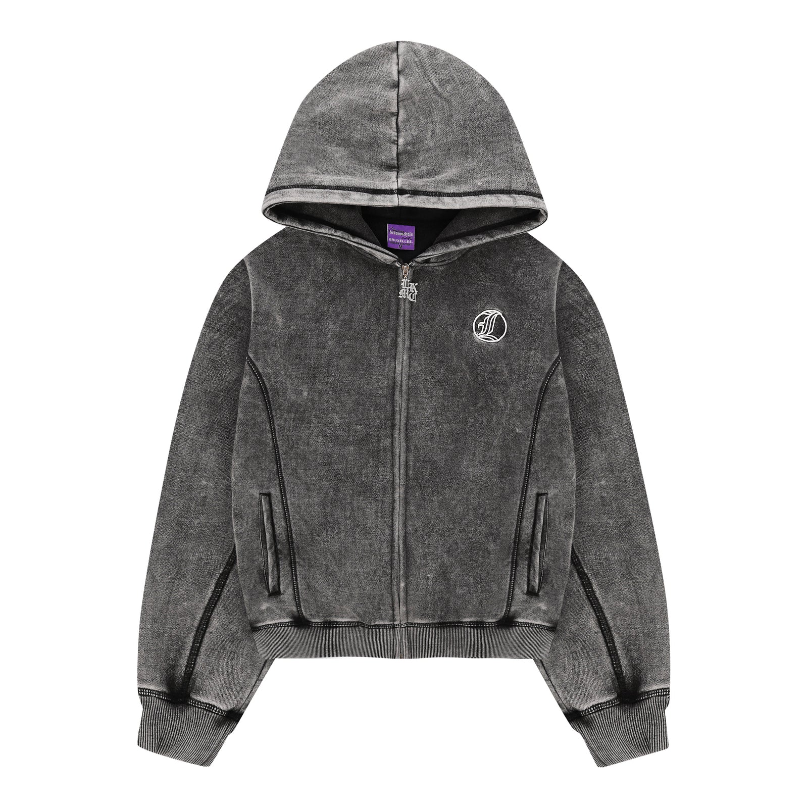 LUKAMACHAIN Ghost Hoodie with Back Logo