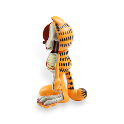 Mighty Jaxx Xxray Garfield Figure Orange