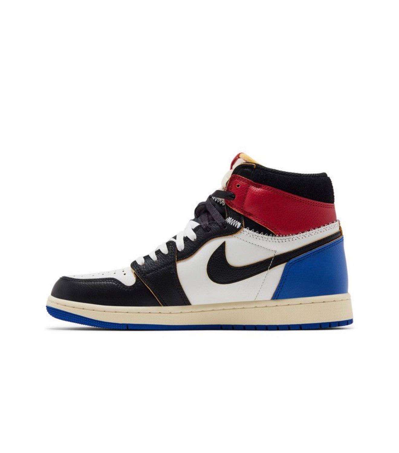 Jordan 1 Retro High OG SP Fragment x Union LA Varsity Red Sport Royal