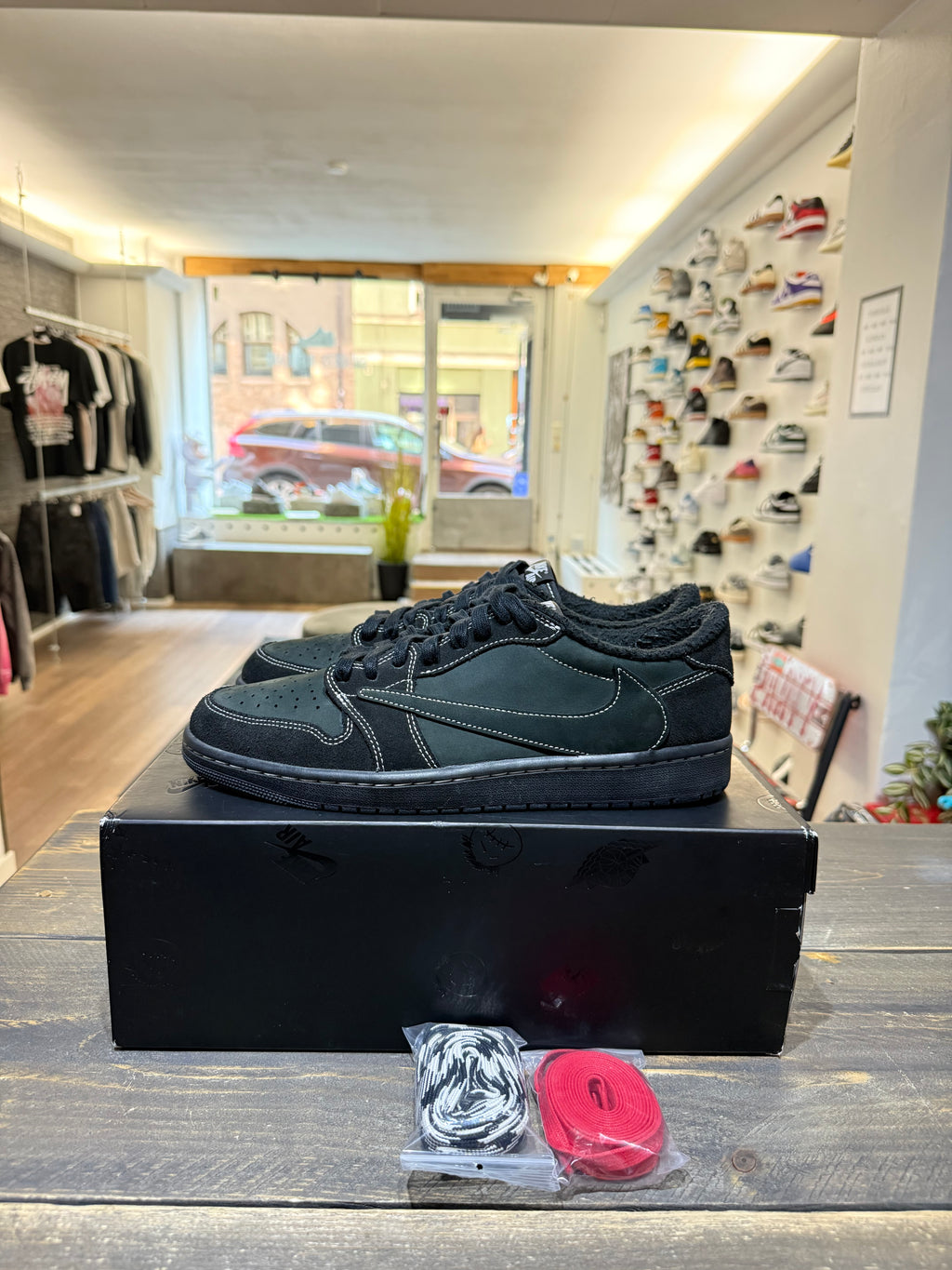 Jordan 1 Retro Low OG SP Travis Scott Black Phantom (Eu: 44,5)