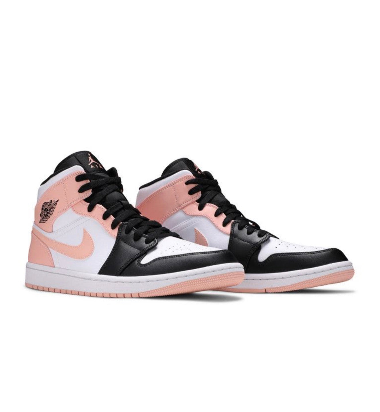 Jordan 1 Mid Arctic Orange Black Toe