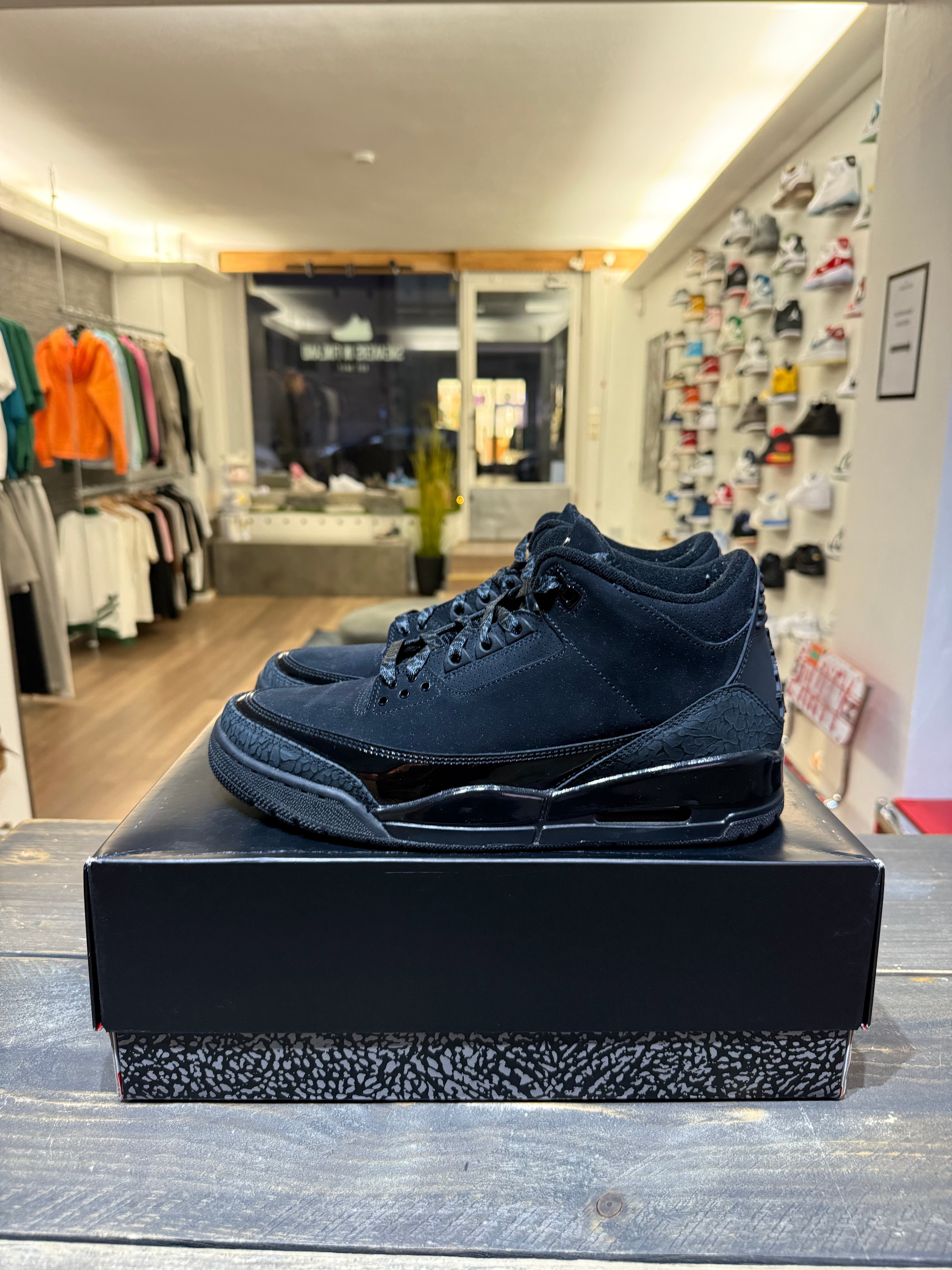 Jordan 3 Retro Black Cat (2025) (Eu: 44,5)