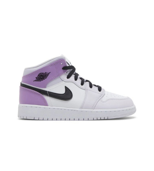 Jordan 1 Mid Barely Grape (GS)