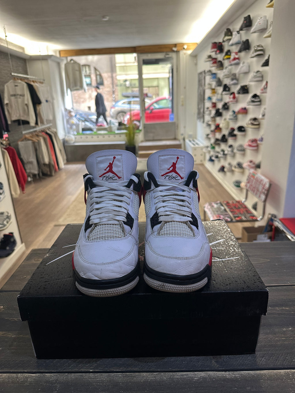 Jordan 4 Retro Red Cement (Eu:44)
