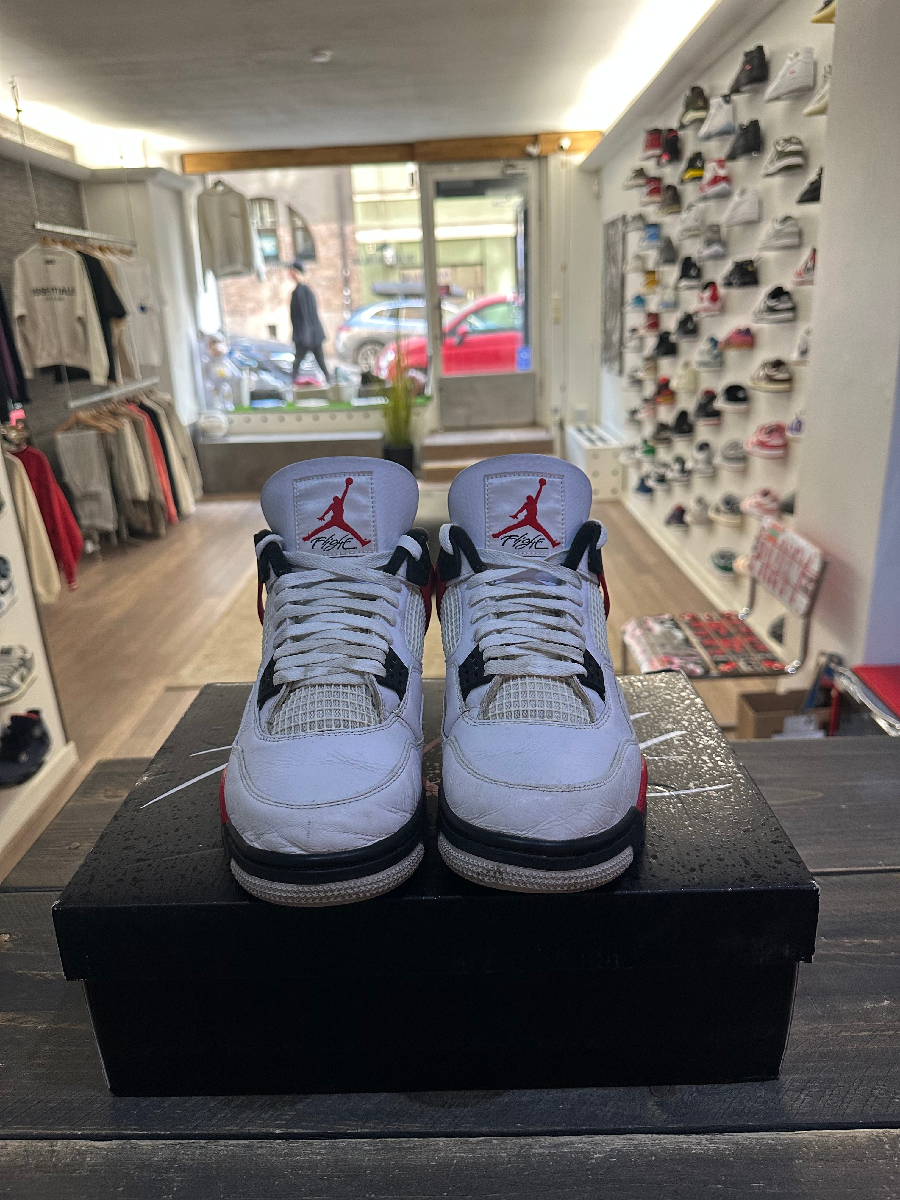 Jordan 4 Retro Red Cement (Eu:44)