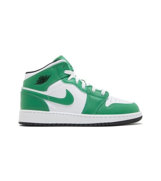 Jordan 1 Mid Lucky Green (GS)