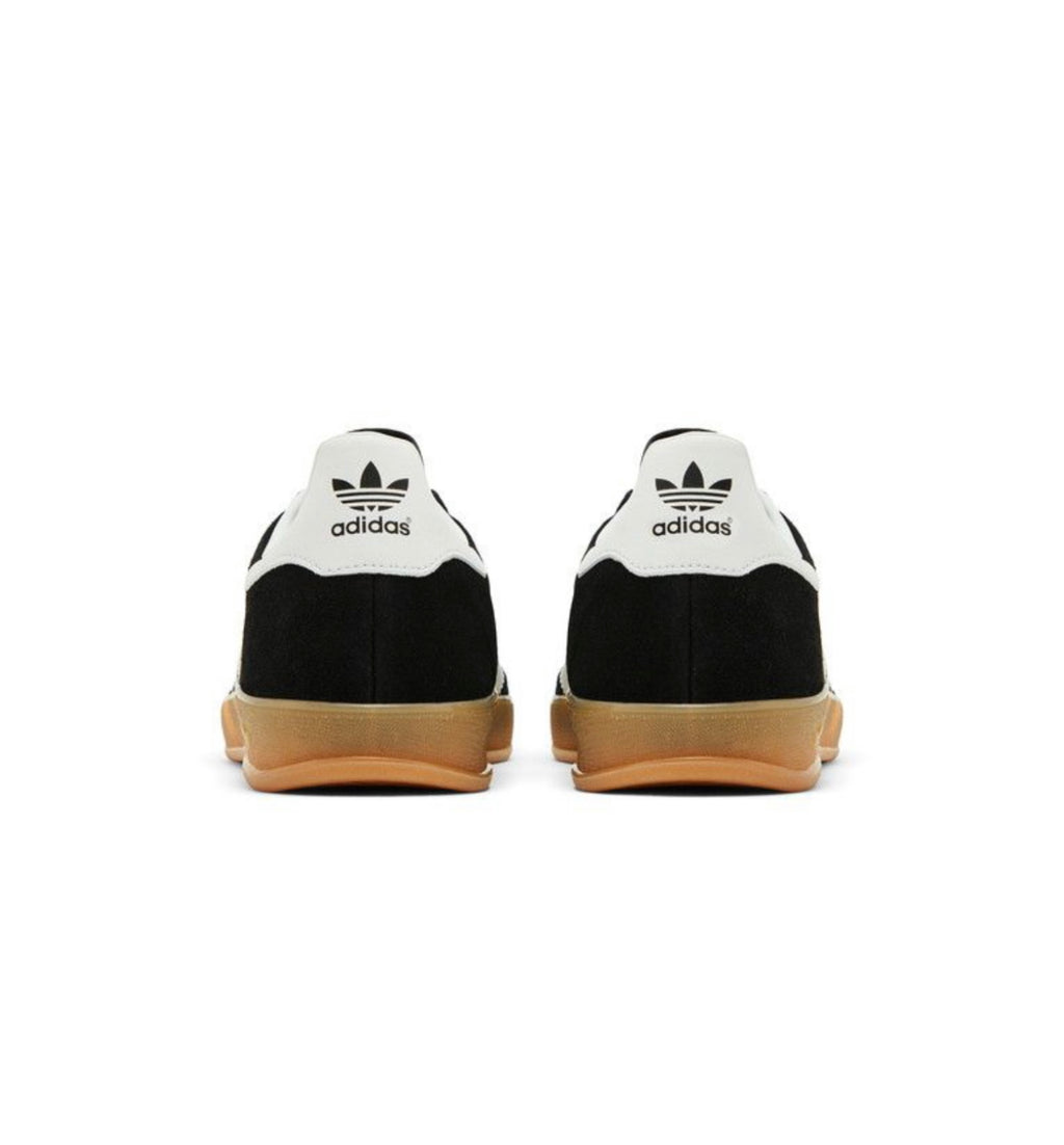 adidas Gazelle Black White Gum