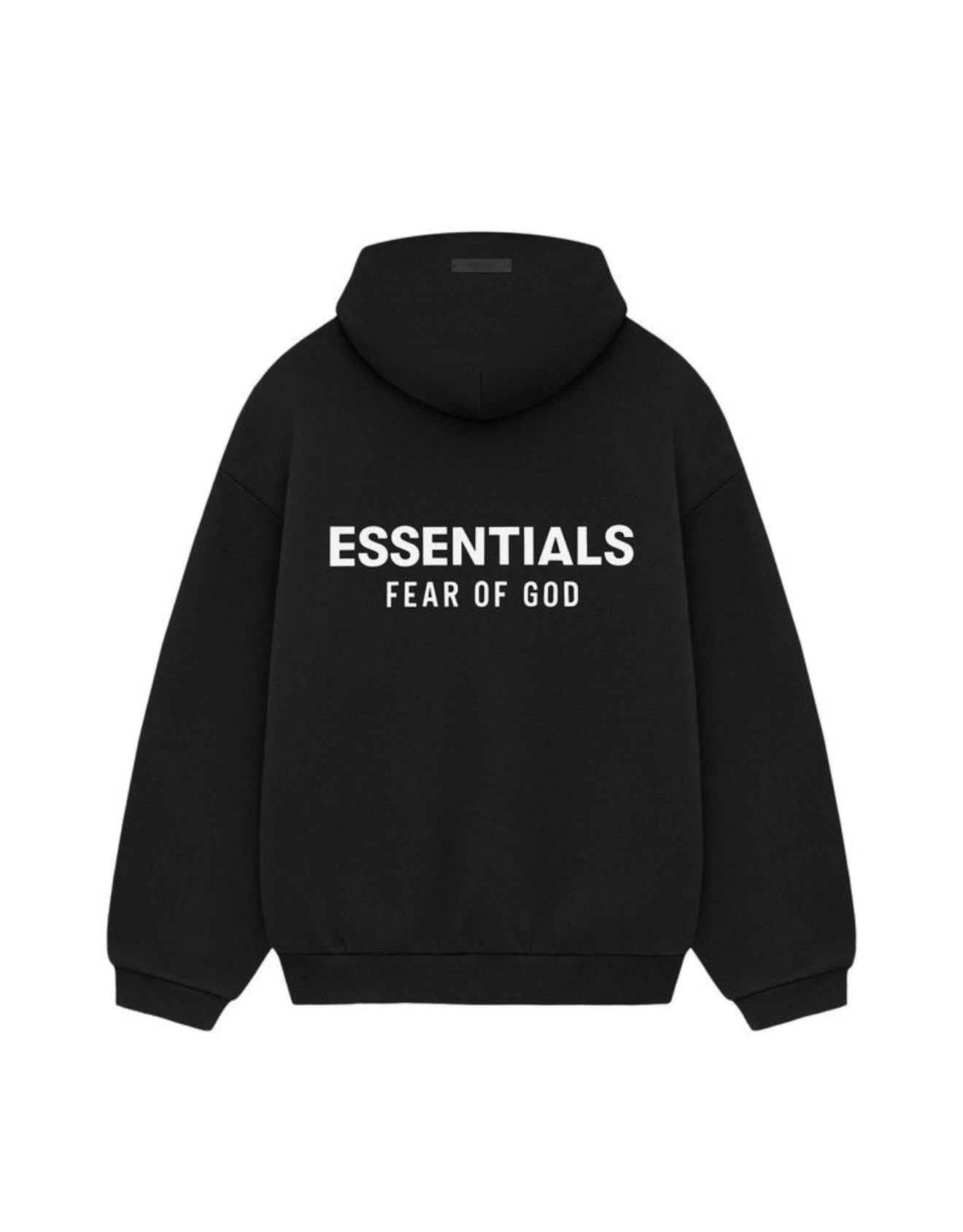 Fear of God Essentials Fleece Hoodie (FW24) Black