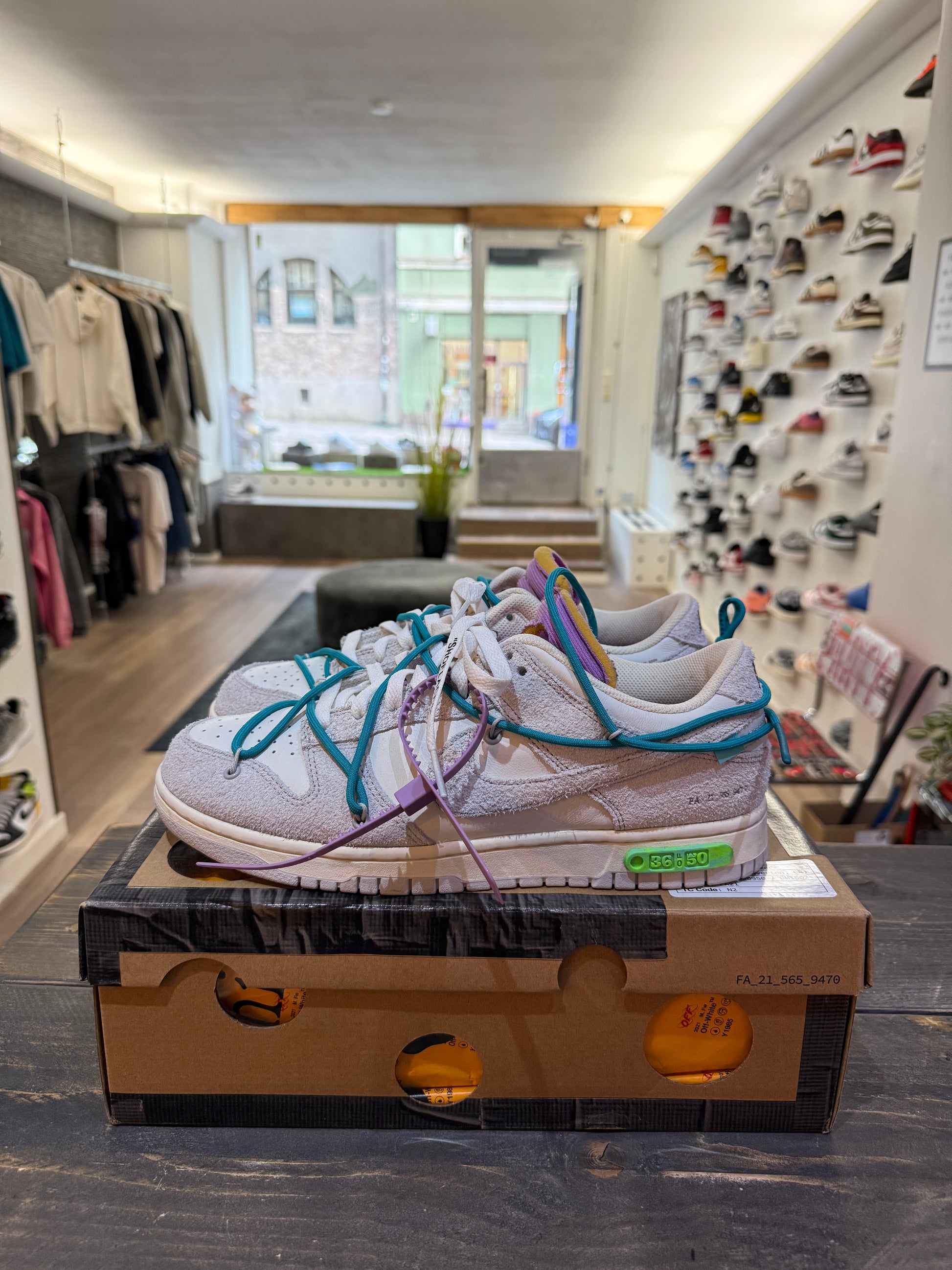 Nike Dunk Low Off-White Lot 36 (Eu: 44)