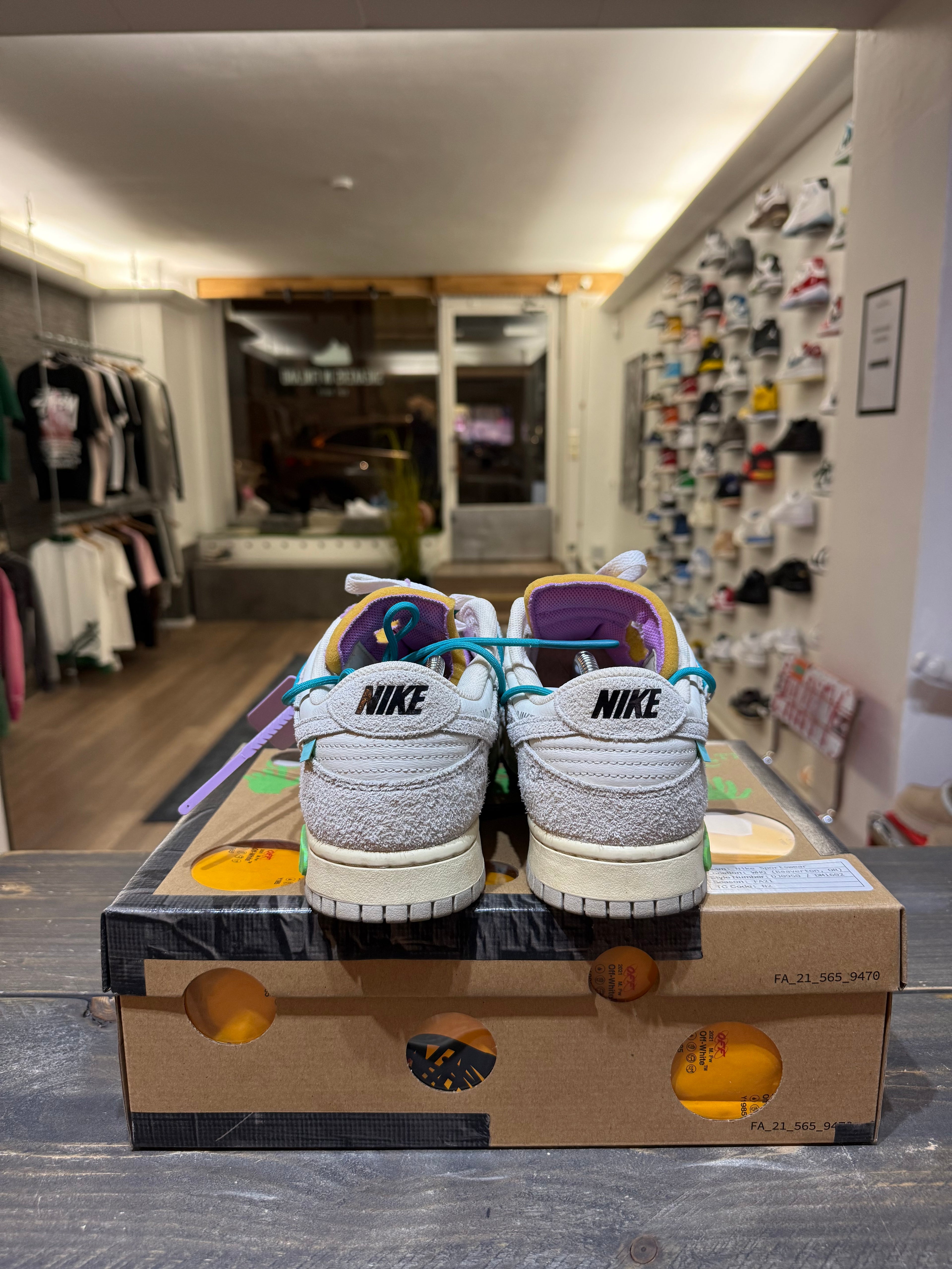 Nike Dunk Low Off-White Lot 36 (Eu:44)