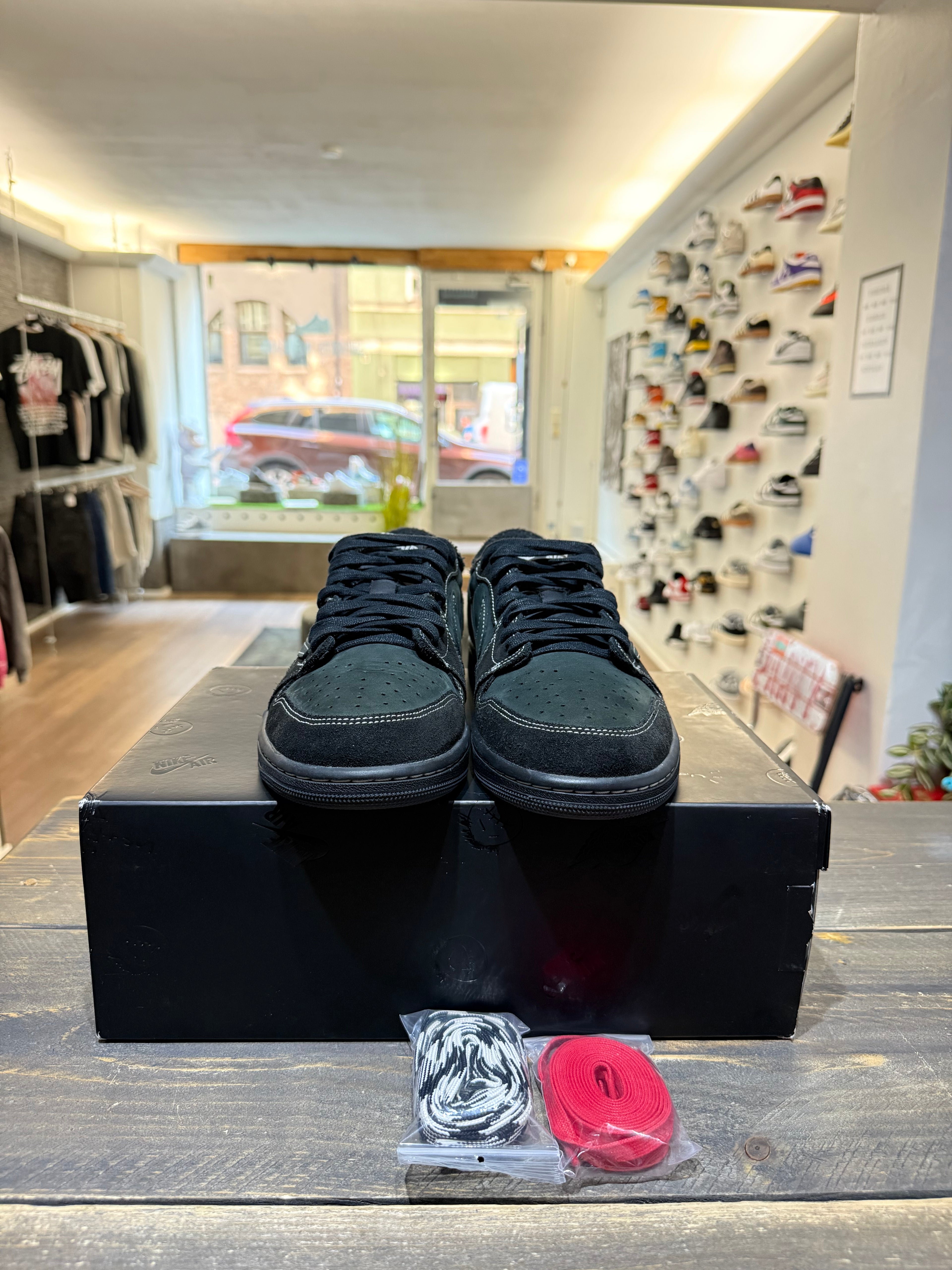 Jordan 1 Retro Low OG SP Travis Scott Black Phantom (Eu: 44,5)