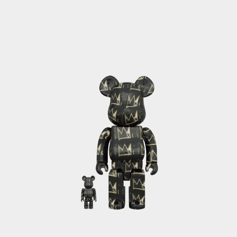 Bearbrick Jean-Michel Basquiat #8 100% & 400% Set