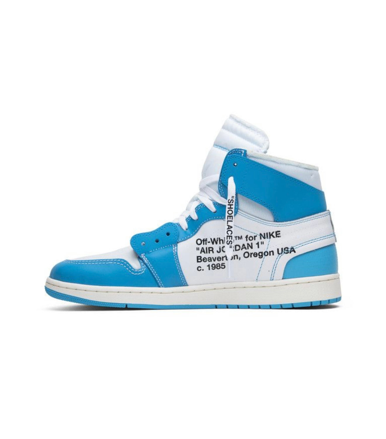 Jordan 1 Retro High Off-White University Blue