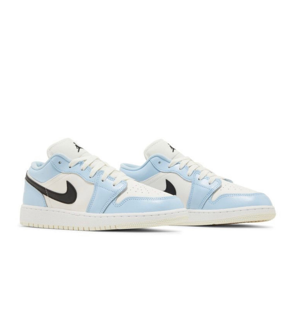 Jordan 1 Low Ice Blue Black