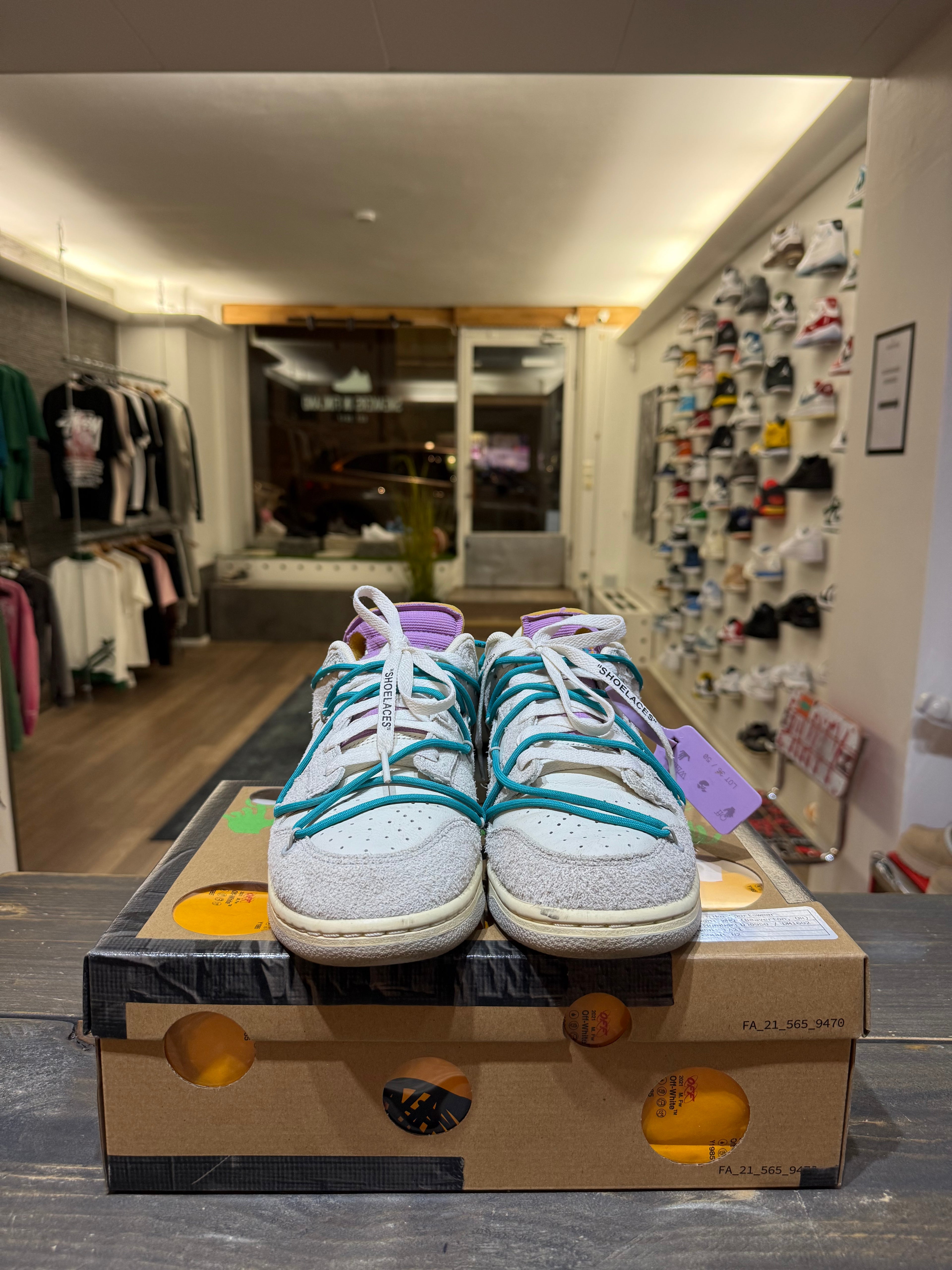Nike Dunk Low Off-White Lot 36 (Eu:44)