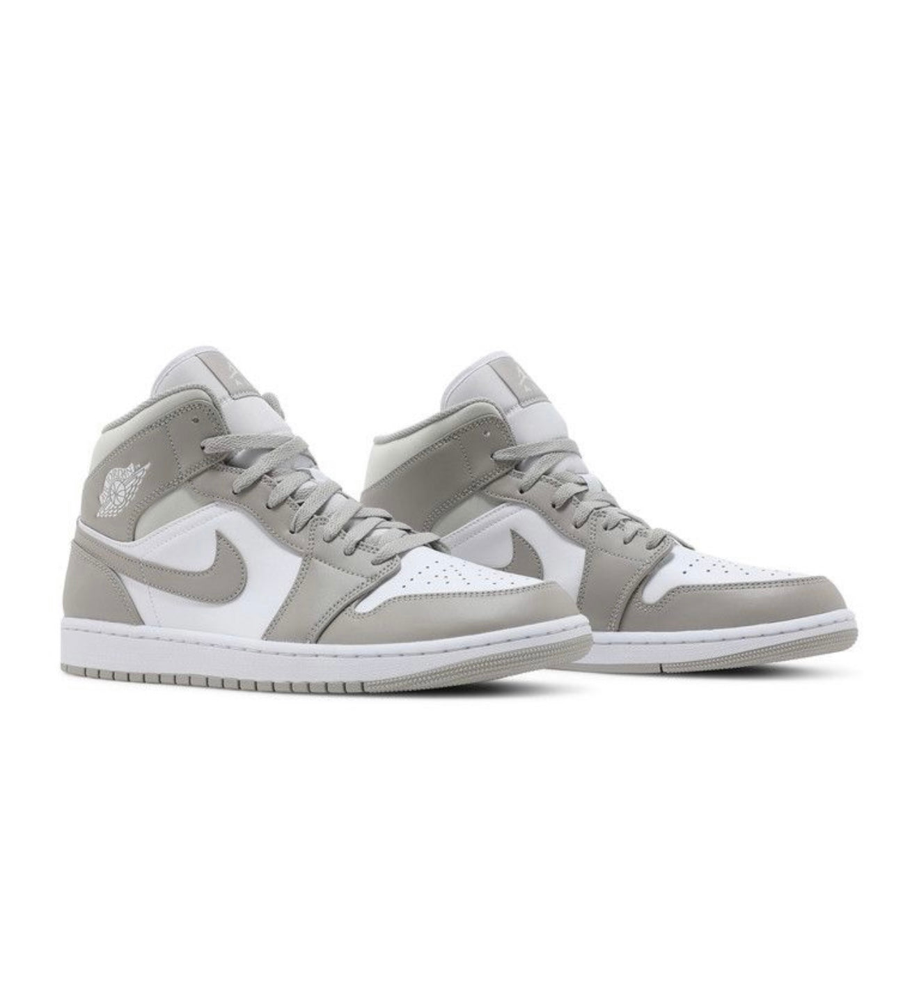 jordan 1 mid gray and white