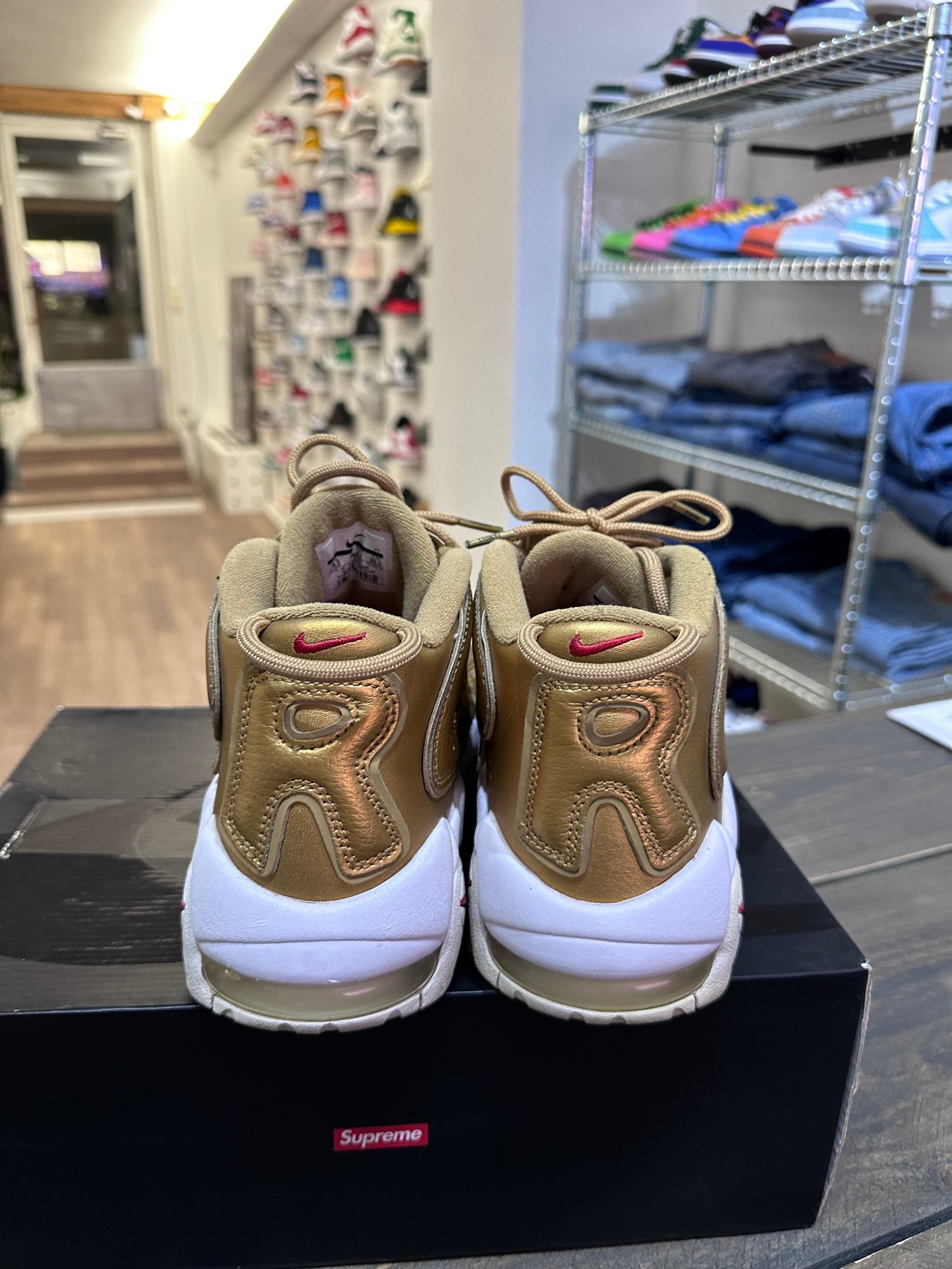 Nike Air More Uptempo Supreme Suptempo Gold (Eu: 42)