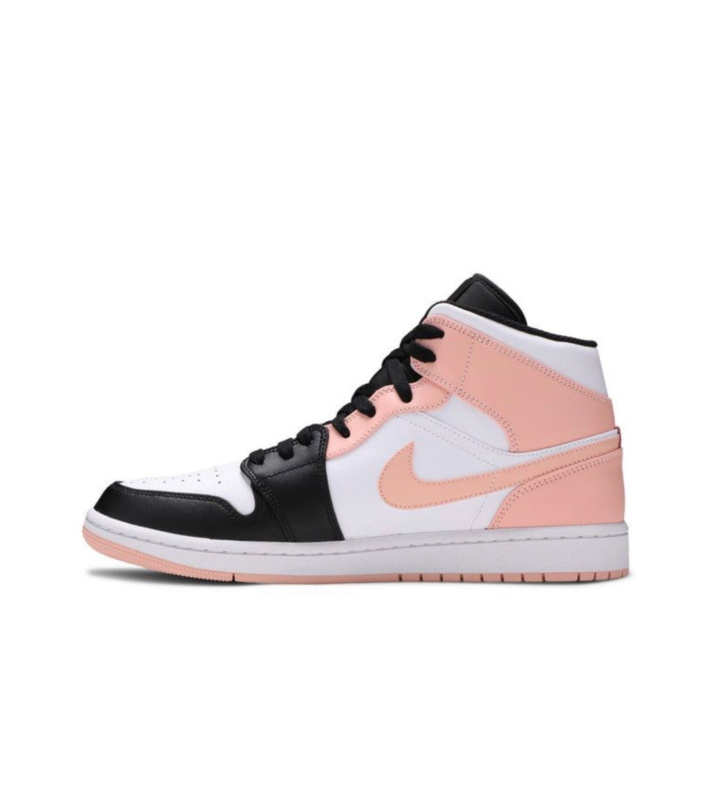 Jordan 1 Mid Arctic Orange Black Toe