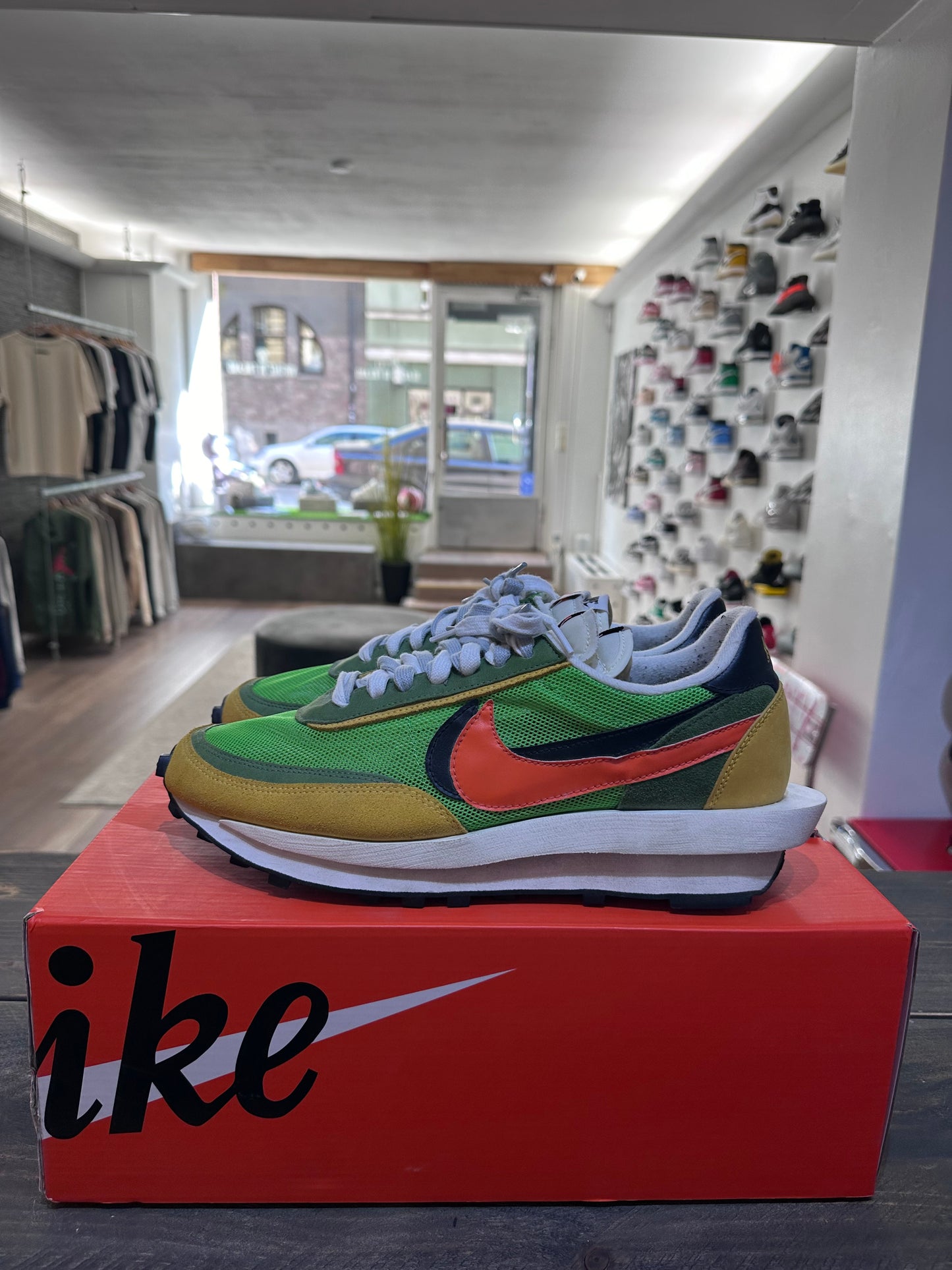 Nike LD Waffle sacai Green Gusto (Eu: 46)