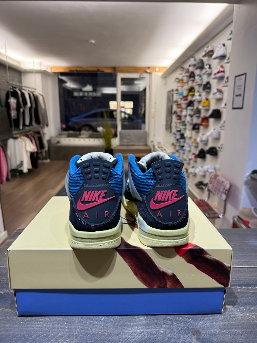 Jordan 4 Retro Union Off Noir (Eu: 45)