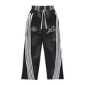 STRIPED JOGGER - BLACK