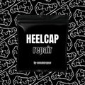 Kantapään paikka (Heel cap repair)