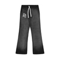 LUKAMACHAIN ​​Flared Jogger Dark Grey