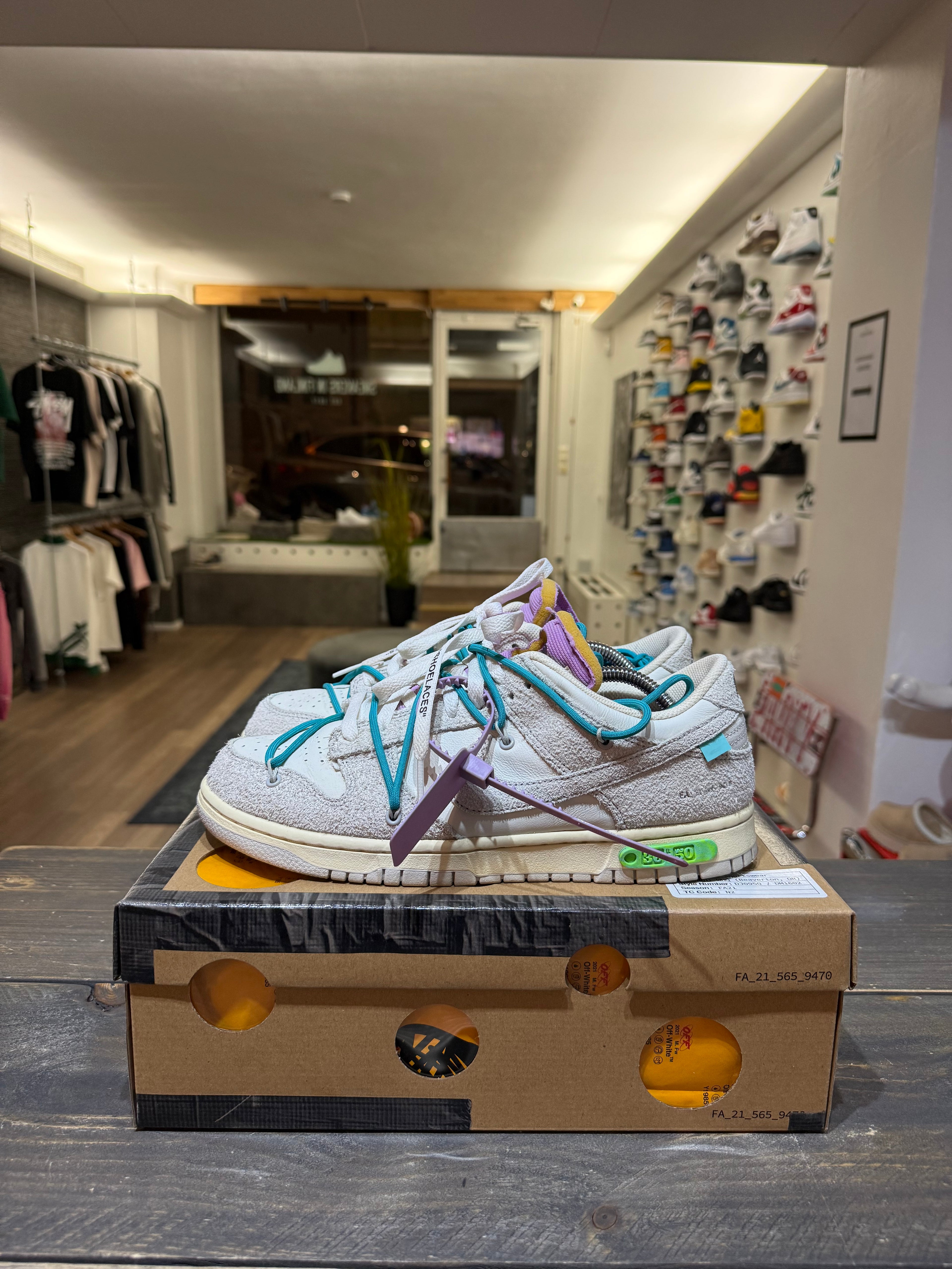Nike Dunk Low Off-White Lot 36 (Eu:44)
