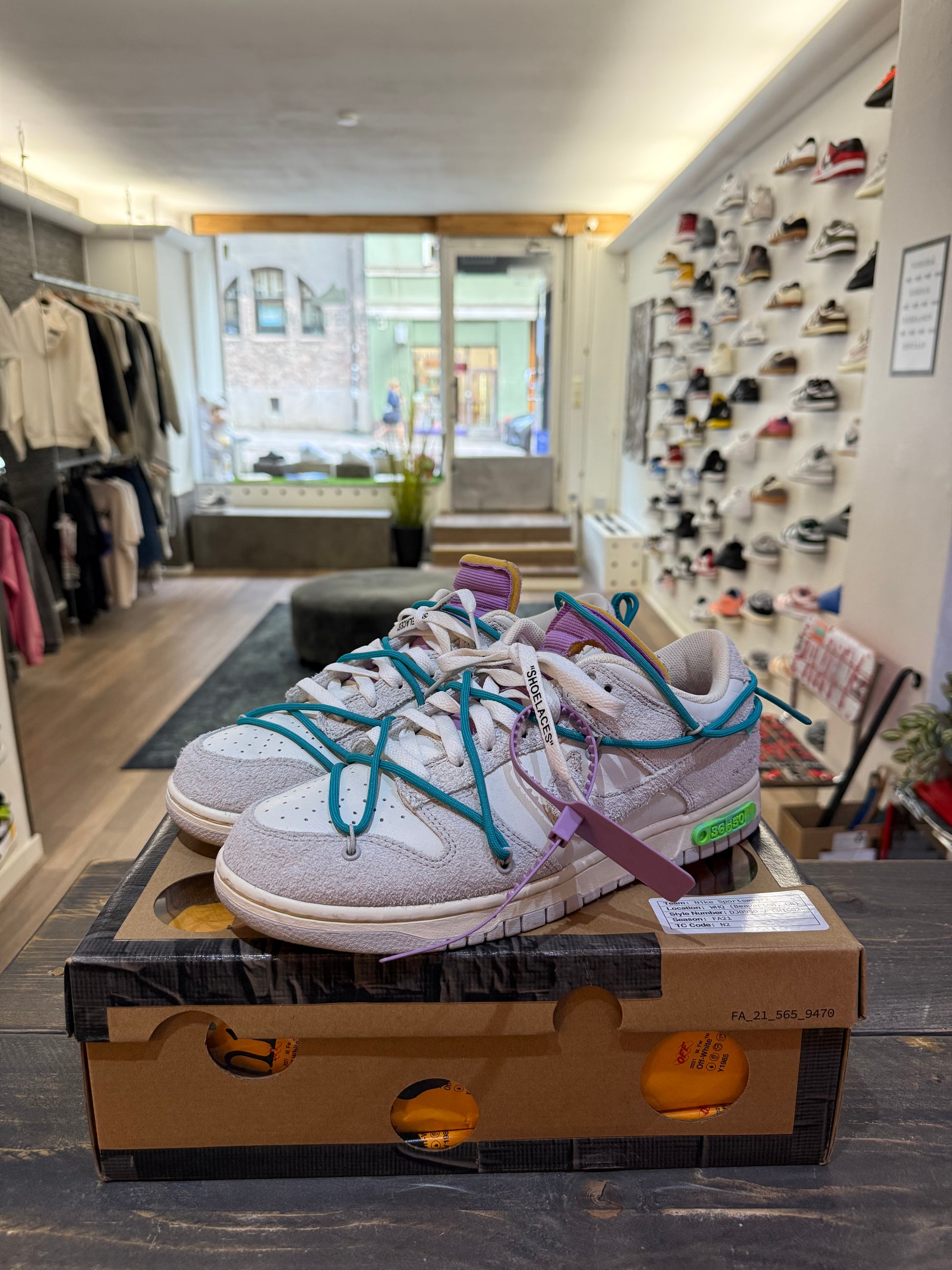 Nike Dunk Low Off-White Lot 36 (Eu: 44)