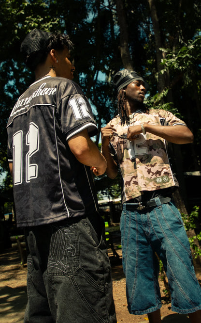 LUKAMACHAIN ​​Camo Jersey Army Green