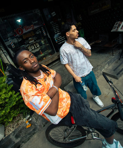LUKAMACHAIN ​​Camo Jersey Orange