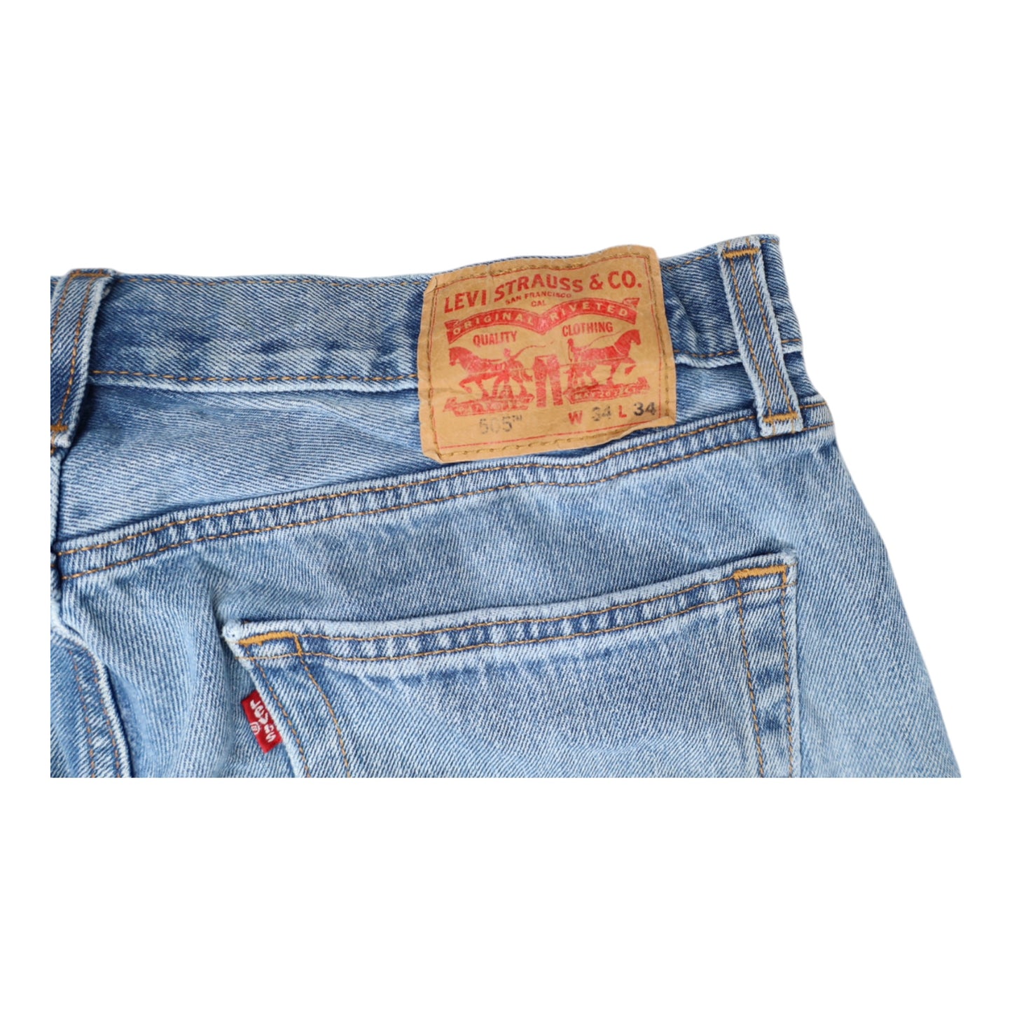 Levis 505 W34 L34