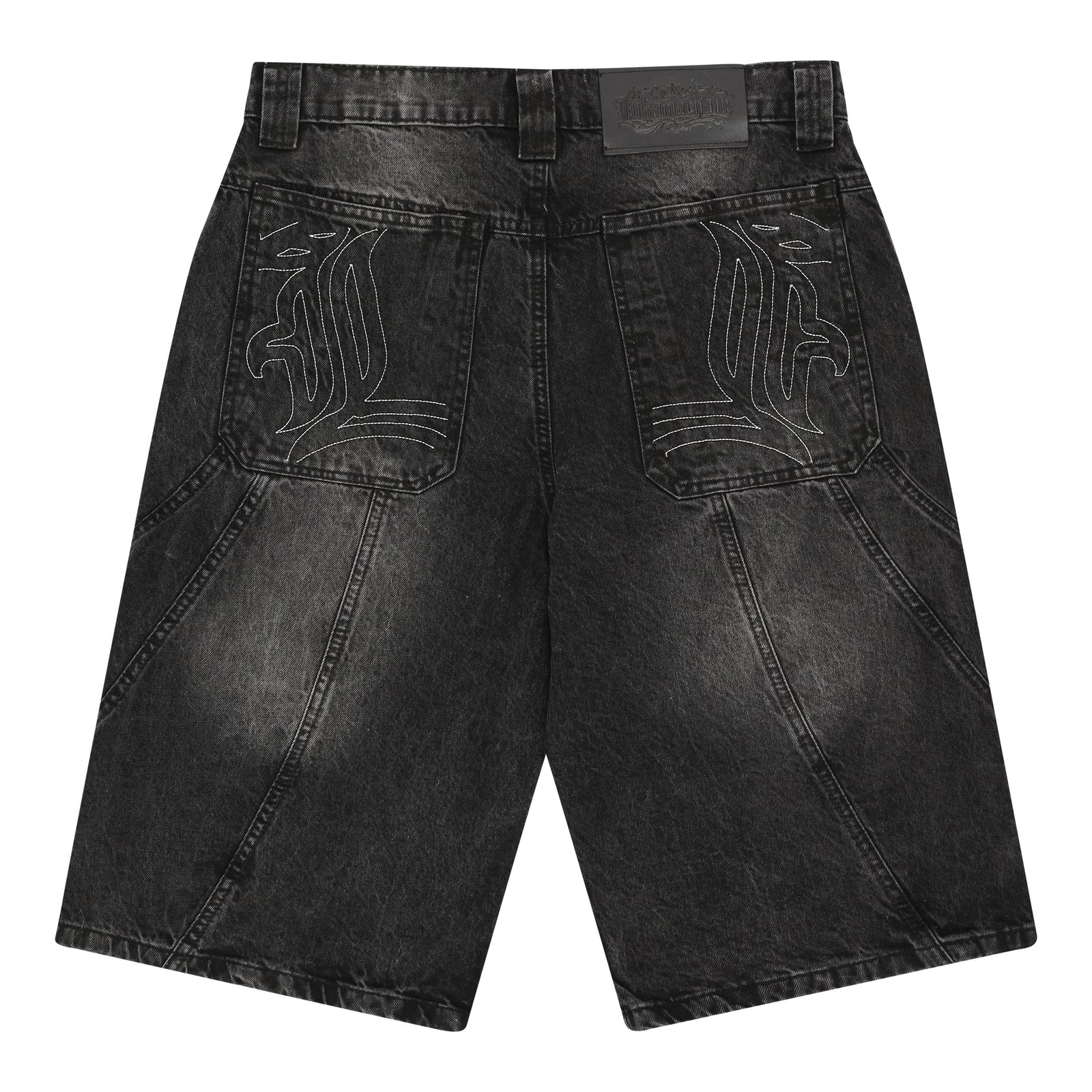 LUKAMACHAIN ​​Panel Jorts Black
