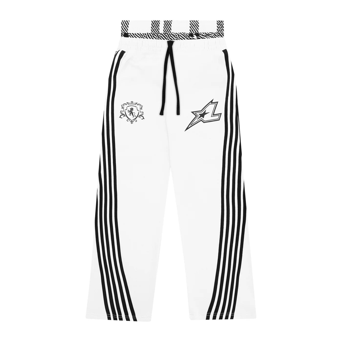 JOGGER STRIPED - WHITE