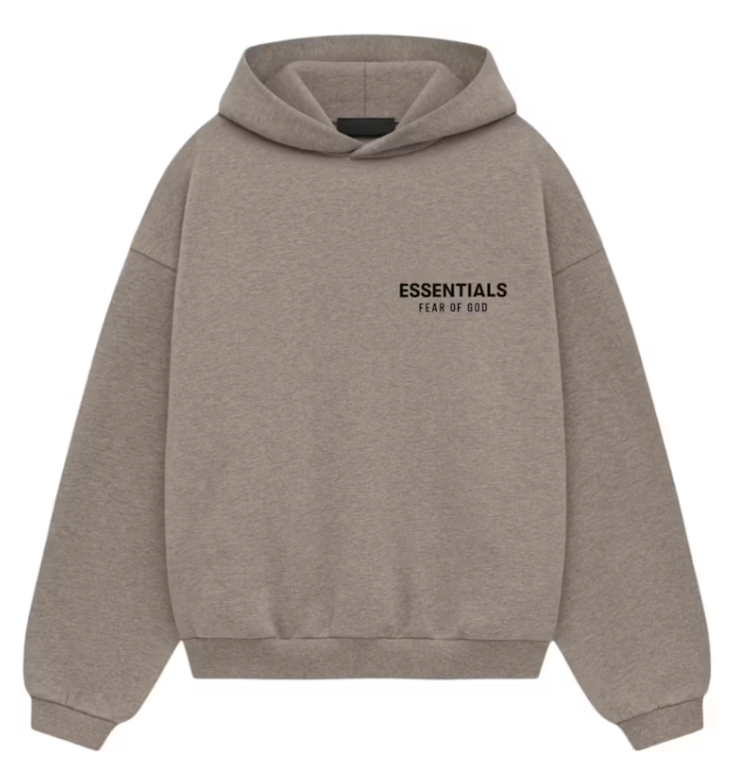 Fear of God Essentials Fleece Hoodie Heather Gray