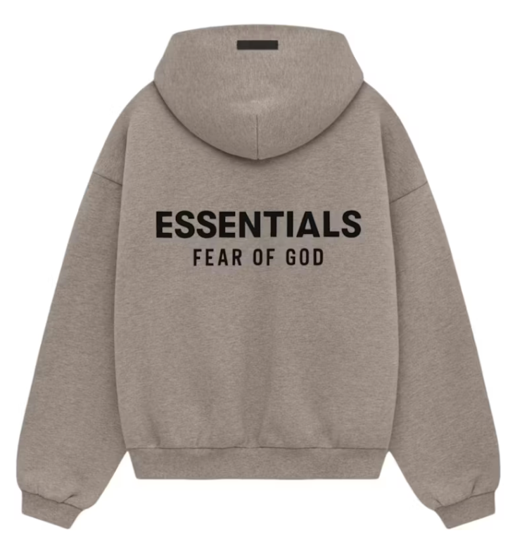 Fear of God Essentials Fleece Hoodie Heather Gray