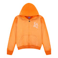LUKAMACHAIN ​​Distressed Zip Hoodie Orange (limited edition)