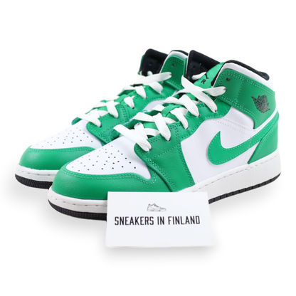 Jordan 1 Mid Lucky Green (GS)